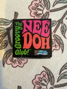 NWT NeeDoh Groovy Glob! World’s Smallest Needoh Rare Orange Color